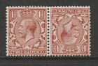 Great Britain 1924 1½d Tete-beche pair SG 420a Mint.
