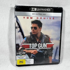 Top Gun Blu-ray 4K Ultra HD UHD Tom Cruise Film AU/NZ Free Postage - Picture 1 of 6