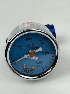 NOS 15912NOS Nitrous Pressure Gauge N2O- New Open Box - Image 1 of 4