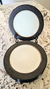 Threshold Barnet Bronze Salad Plates x 5 - Picture 1 of 4