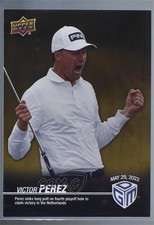 2022 Upper Deck All-Sports Game Dated Moments Gold Victor Perez #12