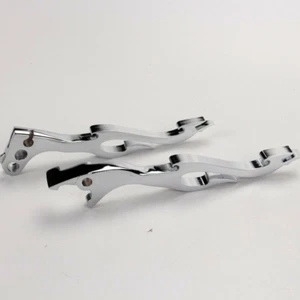 Fire Brake Clutch Levers Fit Honde Shadow 600 750 1100 Magna750 VTX1300 Silver - Picture 1 of 6