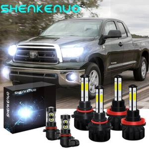 For Toyota Tundra 2007-2013 V5 Combo 6x LED Headlight High/Low + Fog Light Bulbs - Bild 1 von 11