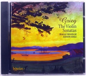 HYPERION Grieg SHAHAM Violin Sonatas EREZ (CD, 2006, GERMANY) CDA-67504 NM- - Imagen 1 de 4