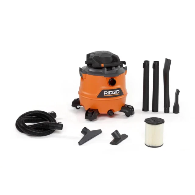 RIDGID HD1600 Orange NXT Wet Dry Vacuum 6.5 HP 16 Gal. with Detachable Blower