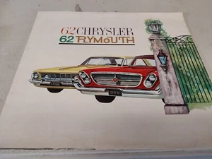1962 CHRYSLER & PLYMOUTH Original UK ISSUE Sales Brochure - Picture 1 of 8