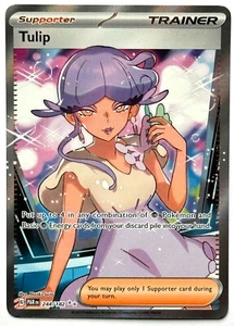 Tulip 244/182 - Pokemon TCG - Sv04: Paradox Rift Ultra Rare Holo NM/M - Picture 1 of 2