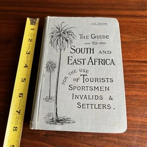 Maps Guide To South And East Africa for tourists, sportsman (1916) Union Castle - Picture 1 of 24