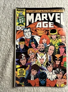 Marvel Age 32 The Official Marvel News Magazine Paul Smith - Picture 1 of 2