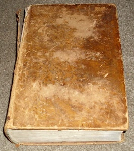 1832 CALMET'S WÖRTERBUCH DER BIBEL EXTREM SELTEN FAIR BIS GUTER ZUSTAND AUSSEHEN - Bild 1 von 12
