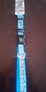 Collar de perro reflectante ajustable Lazer Brite de 5/8" 12"-18" - Imagen 1 de 6