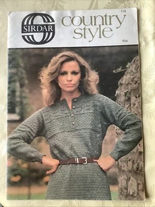 Sirdar Country Style knitting pattern book 116. 13 DK designs for the family - Picture 1 of 13