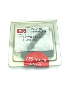 RSA security secure ID SID700-6-60-30 2 unit pack Hardware Authenticator - Picture 1 of 2