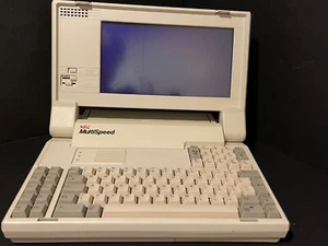 NEC APC Computer Multispeed EL Laptop case, extras, manuals SN7953610HR - Picture 1 of 17