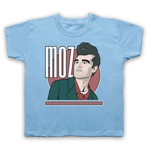 MOZ THE SMITHS UNOFFICIAL MORRISSEY ILLUSTRATION ROCK KIDS CHILDS T-SHIRT