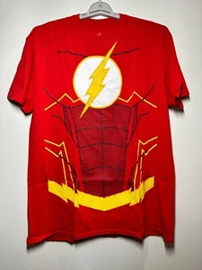 Men's DC Comics Flash Short Sleeve T-Shirt - Red - Size XXL - Picture 1 of 2