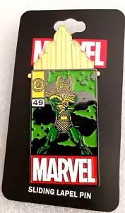 Loki Marvel Loki Sliding Lapel Hat Pin New NOS MIP - Picture 1 of 5
