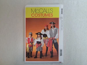 McCalls Schnittmuster - Kinder und Erwachsene Unisex Piratenkostüm (S-XL) #M4952 - ungeschnitten - Bild 1 von 8