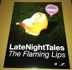 FLAMING LIPS 2005 Retail PROMO POSTER For Late Night Tales CD MINT USA 18 x24  - Picture 1 of 1