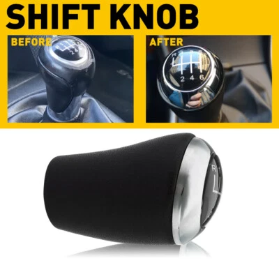 FOR MAZDA 3 5 6 CX-7 MX-5 2013-2017 6-SPEED GEAR STICK SHIFT KNOB REPLACEMENT - Image 1 of 4