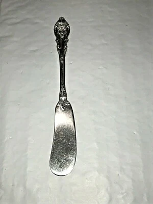 Sir Christopher by Wallace Flat Handle Butter Spreader 6 3/8in. 31GR - Image 1 of 4