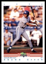 1992 Classic Best Shawn Green Dunedin Blue Jays #348