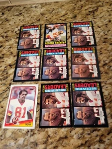 Art Monk 1985 Topps Baseball Card and Record Breaker Football NFL total of 9 - Picture 1 of 10