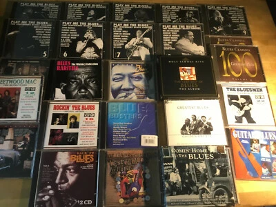 BLUES  [60 CD] Hooker Albert Collins Wolf Ray Vaughan Muddy Waters Fleetwood Mac - Bild 1 von 2