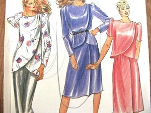 Two Piece Dress Sewing Pattern Skirt Top Butterick 3513 Womens Size 18 Uncut - Picture 1 of 5
