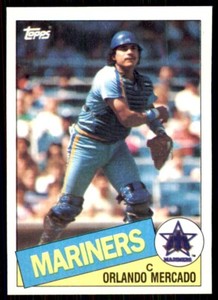1985 Topps. Orlando Mercado Baseball Cards #58