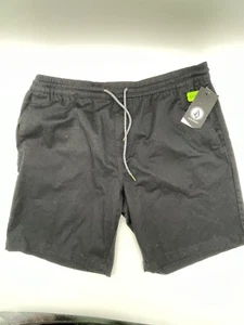 Volcom Frickin Elastic Shorts - Black (New) Size XXL - Picture 1 of 10