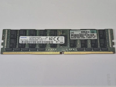 840759-091 HPE 64GB 4RX4 DDR4-2666 PC4-2666V Server Memory DIMM HP 815101-B21 - Image 1 of 3