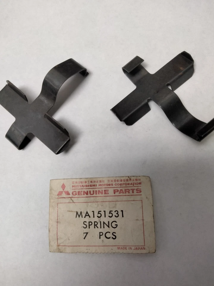 Mopar/Mitsubishi NOS Brake Caliper Cross Springs (2) 71-73 Dodge Colt - Image 1 of 1