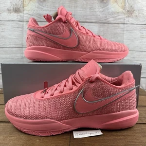 Nike LeBron XX 20 'Pink Diamond Drew League’ DJ5423-600 Men Size 13 - Picture 1 of 8