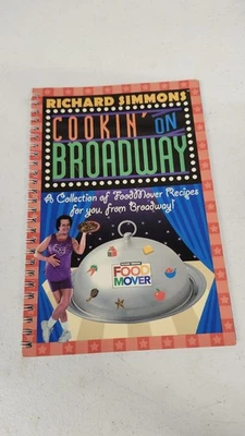 Richard Simmons Cookin' On Broadway Cookbook Spiral Bound  Booklet — 第 1/2 张图片
