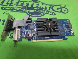 Gigabyte NVIDIA GeForce 210 (GV-N210D3-1GI) 1GB GDDR3 SDRAM PCIe Low Profile - Picture 1 of 1