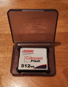 LEGEND 512MB CF Memory Card Compact Flash Card Excellent Condition Free π« - Picture 1 of 3