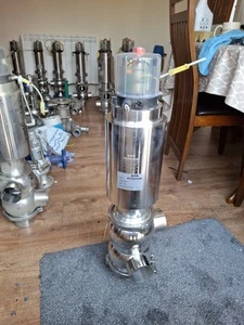 Kieselmann dairy processing 316L 3" stainless steel Valve 5670076732-503 - Picture 1 of 13