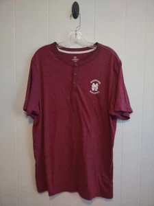 Colloseum | Camiseta Henley Granate de los Bulldogs del Estado de Mississippi Juvenil Talla XL - Imagen 1 de 4