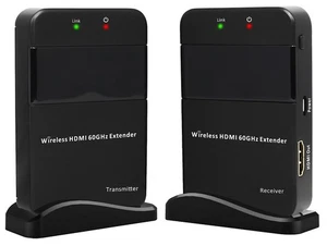 100ft HDMI 4K@30Hz over Wireless Transmitter / Receiver Kit - Picture 1 of 2