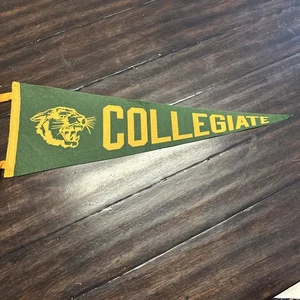 Banderín Collegiate School Richmond Virginia años 60’s  - Imagen 1 de 5