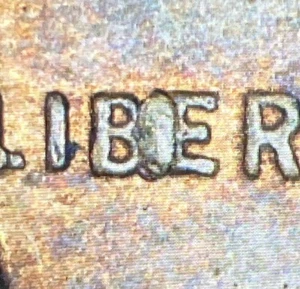1951 D Lincoln Wheat Cent - BIE Error - Picture 1 of 6
