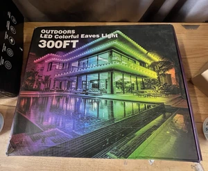 300FT Permanent Outdoor Lights,RGB Eaves Lights with App Control Remote - Picture 1 of 2