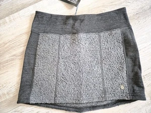 Kuhl Kozet Skirt Charcoal Fleece Wool Blend Women's Sz S NWT - Picture 1 of 8