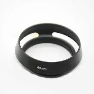 48mm Metal Tilted Vented Lens Hood Shade for Alpa Lens, Canon Rangefinder Camera - Picture 1 of 4
