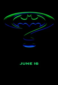 BATMAN FOREVER MOVIE POSTER 1 Sided ORIGINAL Advance ROLLED 27x40 VAL KILMER - Picture 1 of 1
