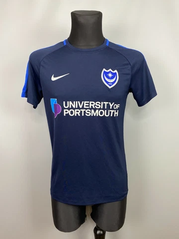 PORTSMOUTH 2018 2019 TRAINING SHIRT FOOTBALL SOCCER JERSEY NIKE 893693-451 M Cover