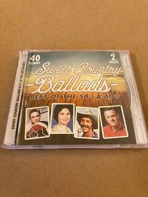 40 Songs Sweet Country Ballads Best of the 50's & 60's (CD, 2018, Imperitone UK) Foto 1 de 4