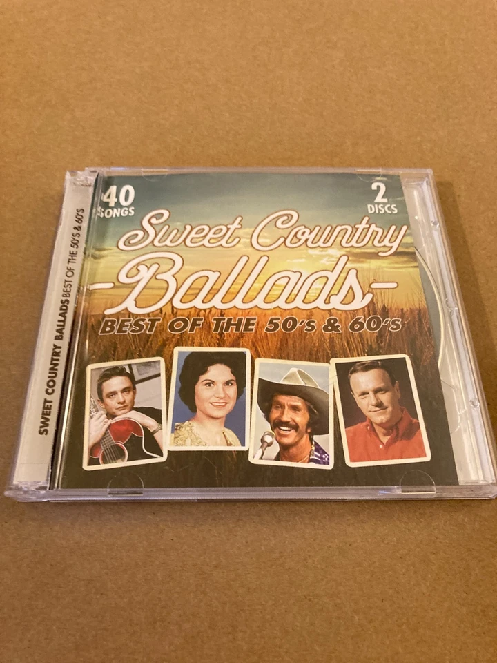 40 Songs Sweet Country Ballads Best of the 50's & 60's (CD, 2018, Imperitone UK) Foto 1 de 4