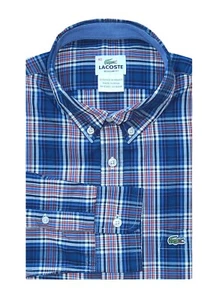 Lacoste Men's Regular Fit Casual Shirt S/Eur38, L/Eur42 Size - Picture 1 of 4